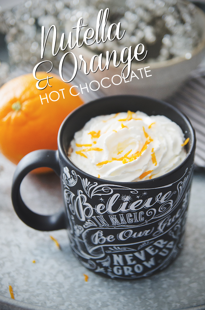 Nutella and Orange Hot Chocolate