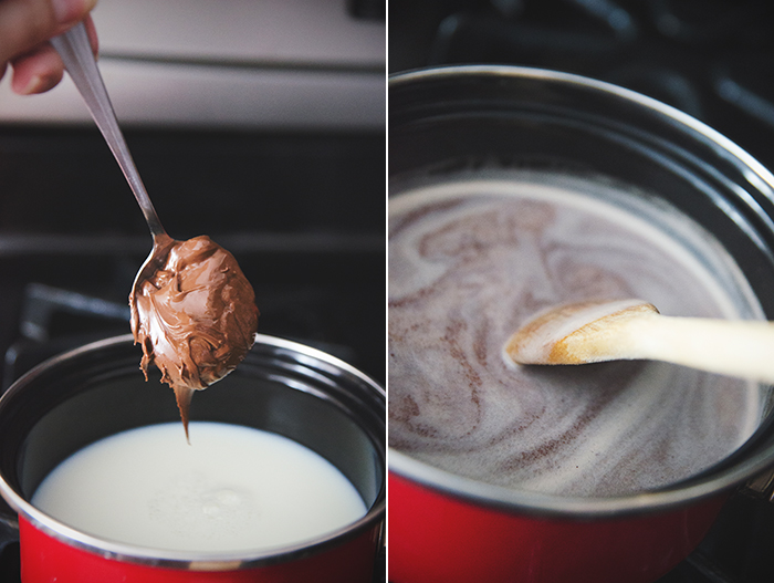 Nutella and Orange Hot Chocolate