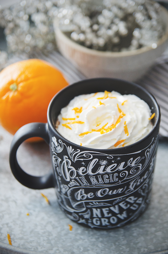 Nutella and Orange Hot Chocolate