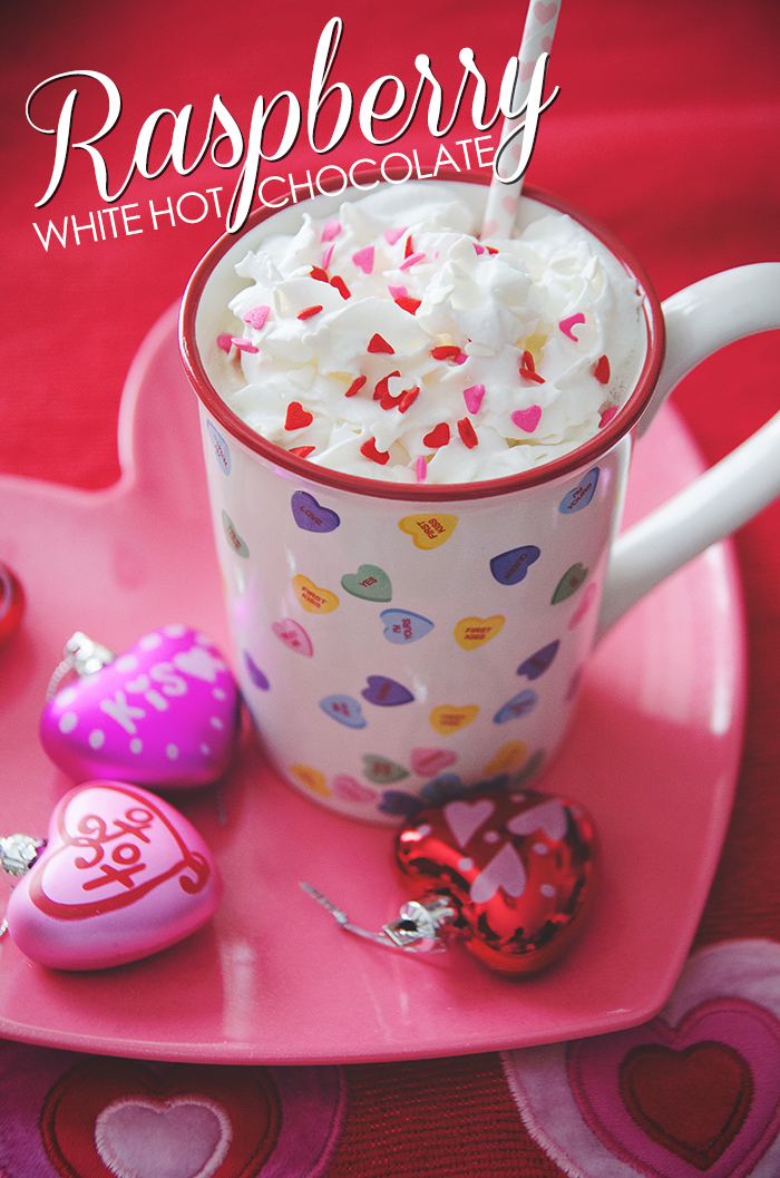 Raspberry White Hot Chocolate