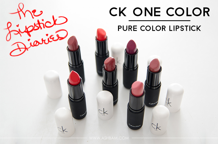 The Lipstick Diaries: CK One Color Pure Color Lipstick