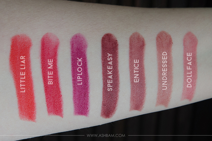 Calvin Klein Lipstick Colour Chart