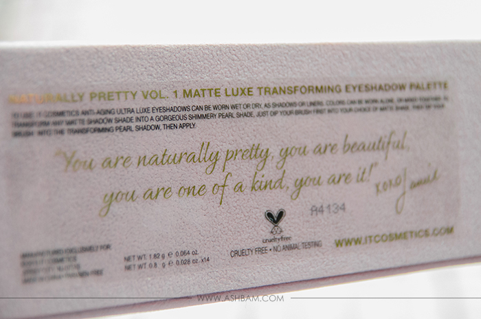 It Cosmetics Naturally Pretty