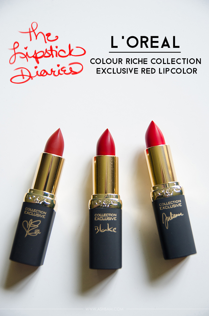 L'Oreal Colour Riche Collection Exclusive Red Lipcolor