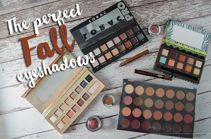 The Perfect Fall Eyeshadows