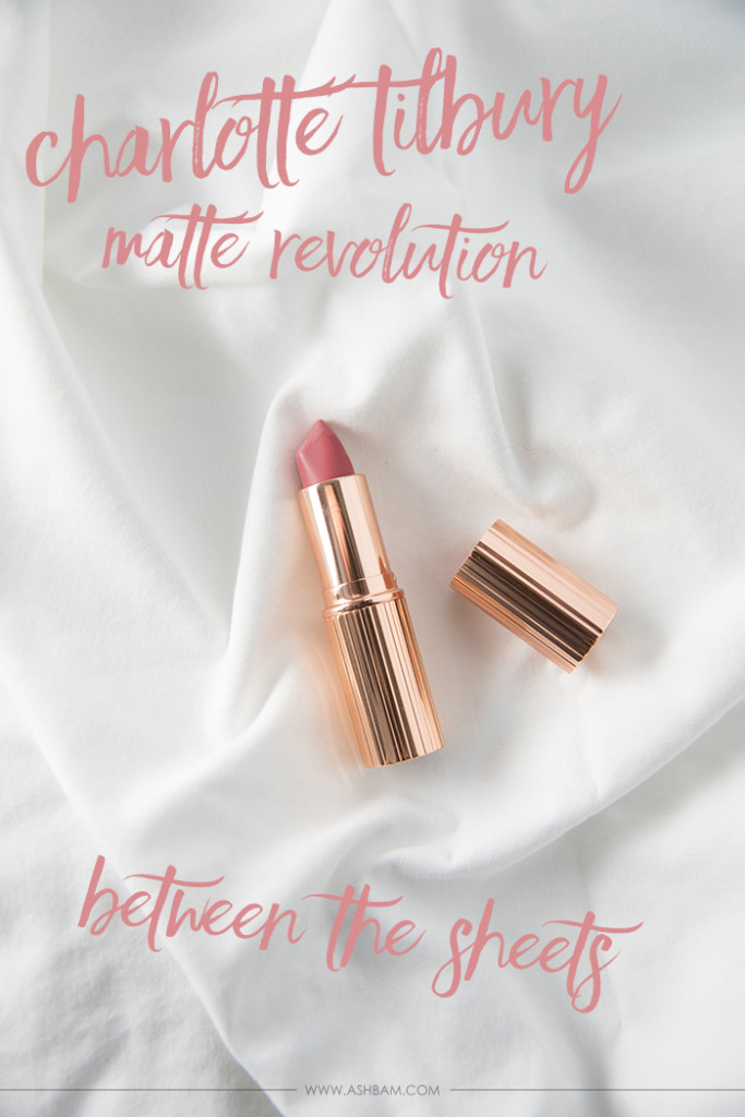 Charlotte Tilbury Matte Revolution in Between the Sheets – Review & Swatches