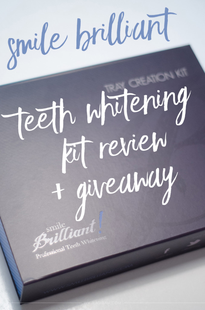 Smile Brilliant Teeth Whitening Kit – Review & Giveaway