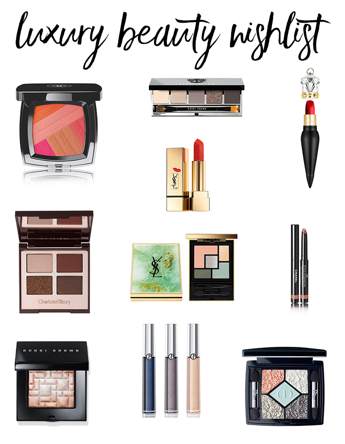 Luxury Beauty Wishlist