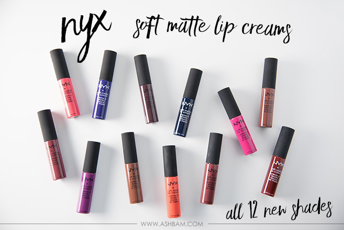 New NYX Soft Matte Lip Cream Shades – Review & Swatches