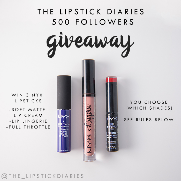 TheLipstickDiaries_Giveaway