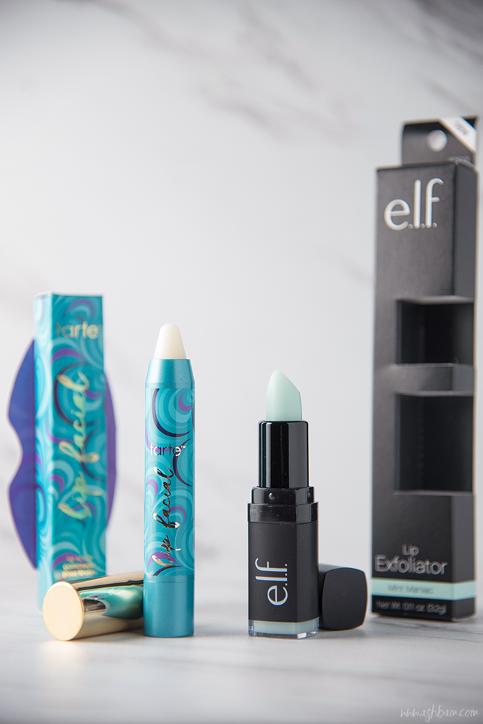 Tarte Lip Facial vs elf Lip Exfoliator