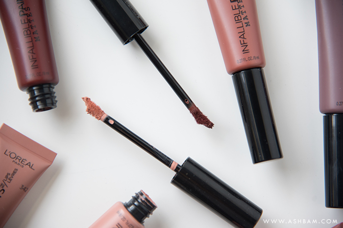 L'Oreal Matte Lip Paints